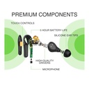 Belkin SOUNDFORM Move True Wireless In-Ear Headphones - Blac