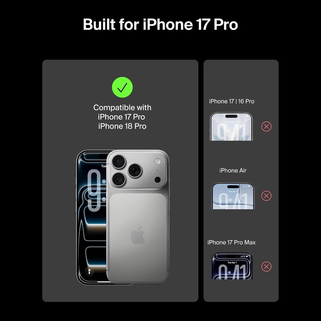 Belkin ScreenForce TemperedGlass for iPhone