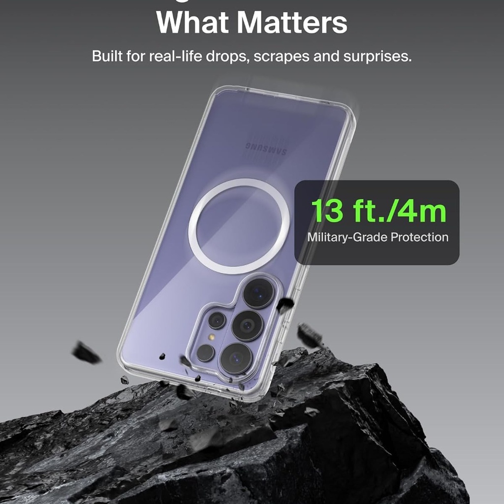 Belkin SheerForce Clear Case for Samsung Galaxy S26 - MSB012
