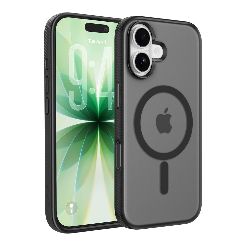 Belkin SheerForce Grip Case for iPhone 17, Black - MSA034fqB