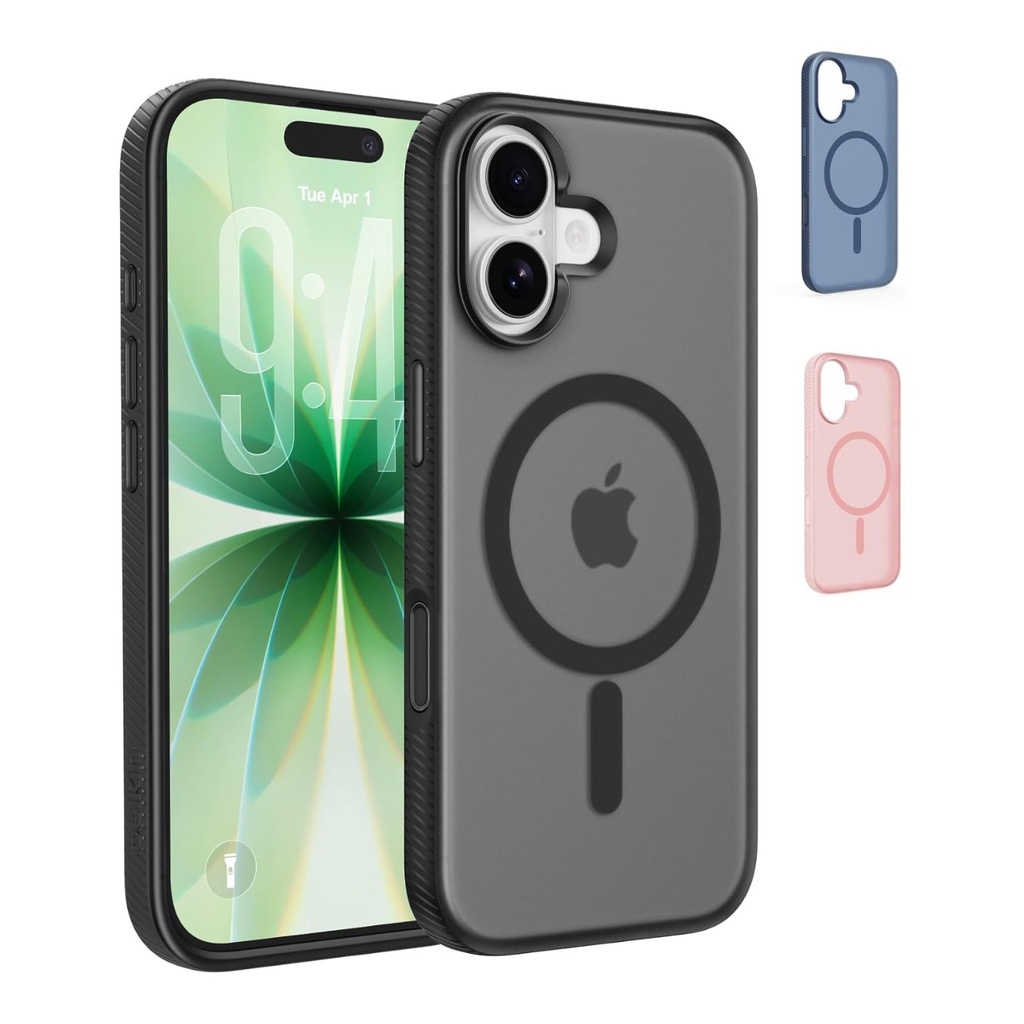 Belkin SheerForce Protect Case for iPhone 17, Black - MSA038