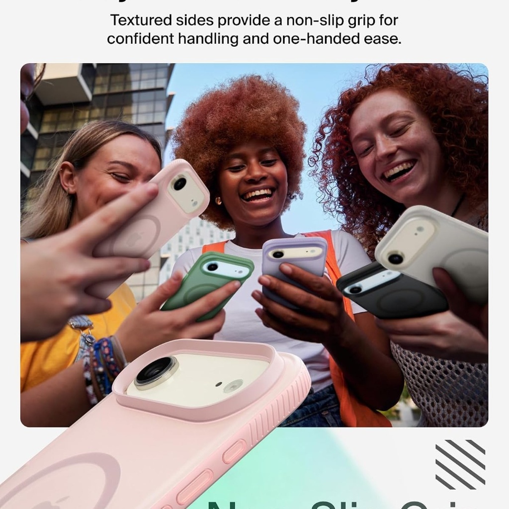 Belkin SheerForce Protect Case for iPhone Air, Pink - MSA041