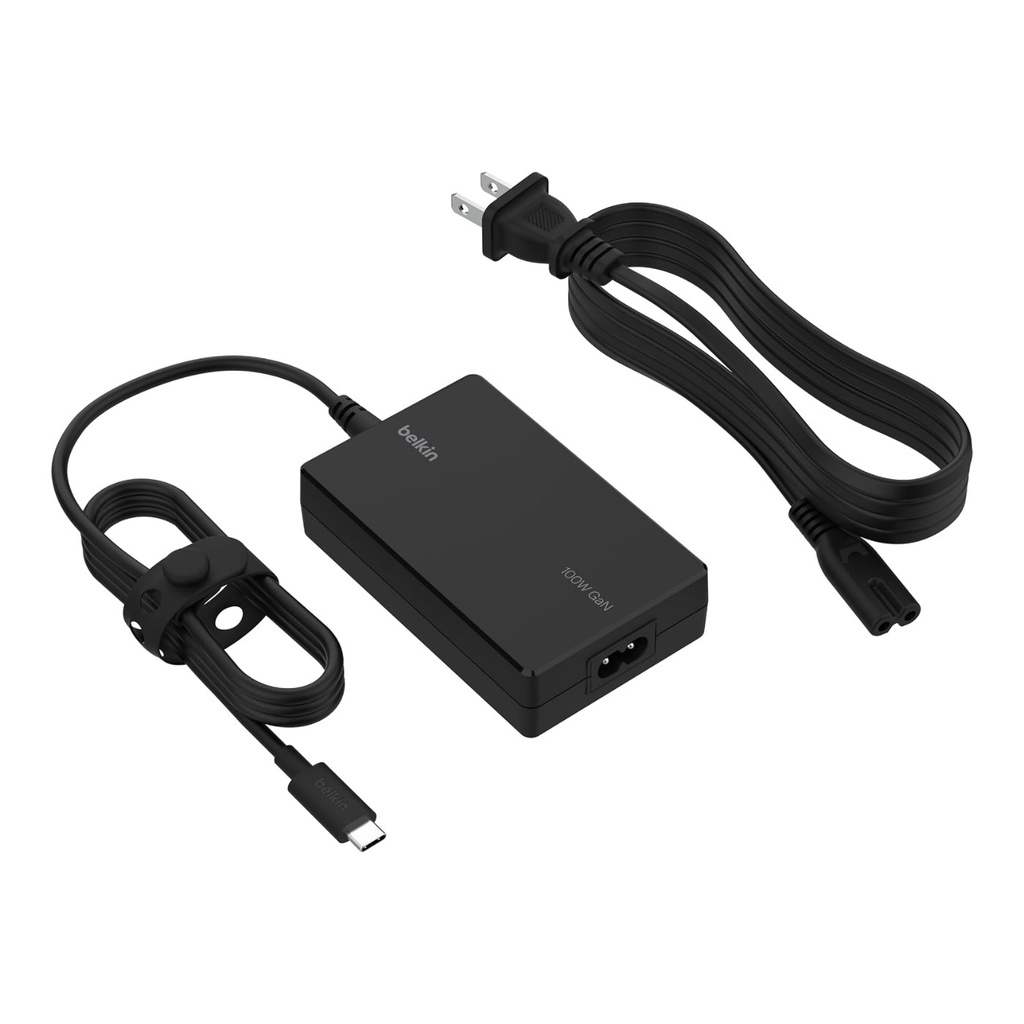 Belkin USB-C Core GaN Charger 100W, Laptop Power Adapter - I