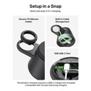 Belkin UltraCharge 3-in-1 Magnetic Charger, White - WIZ037tt