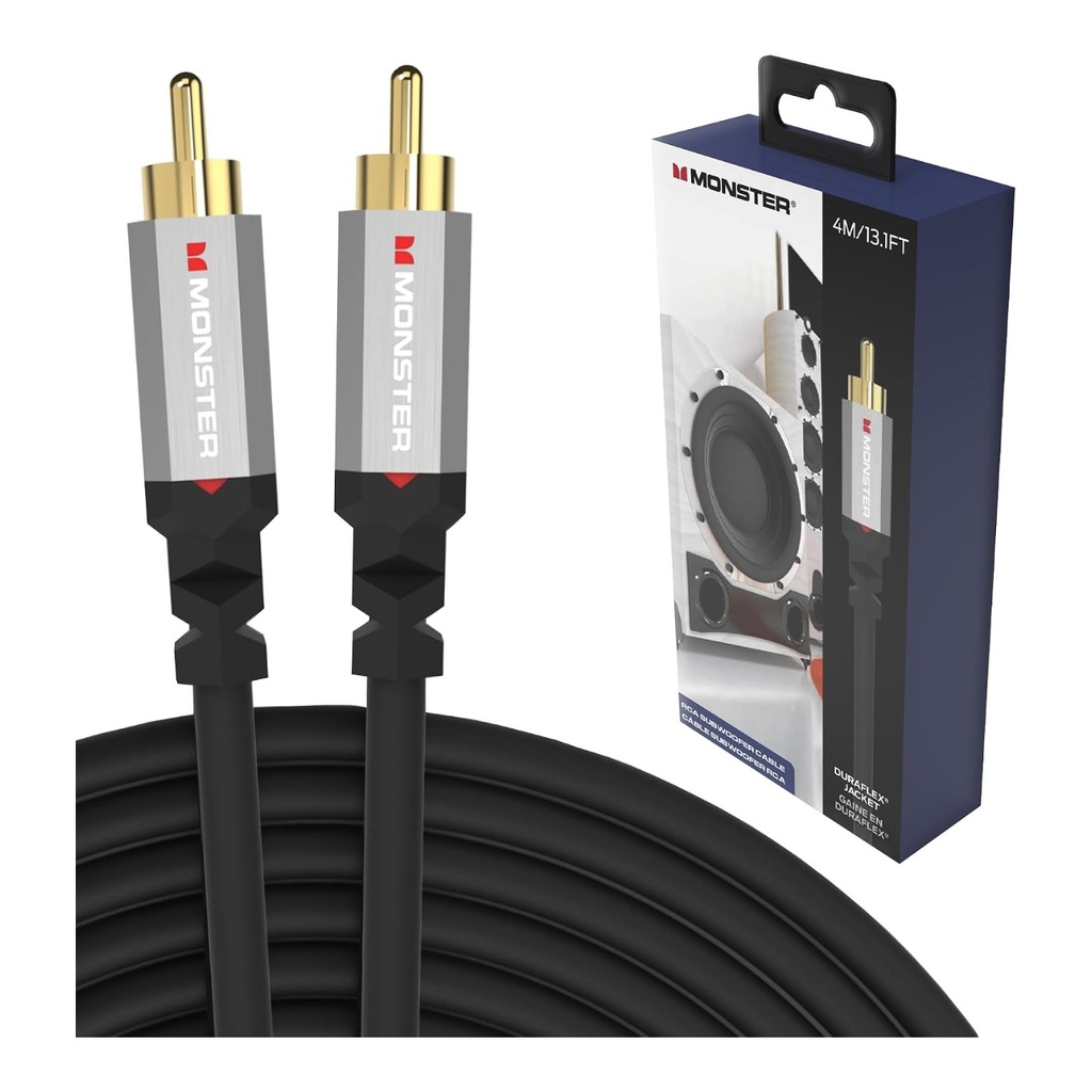 Cable de Audio Digital para Subwoofer Macho-Macho - AS-S-201