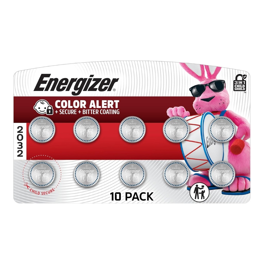 Energizer CR2032 Battery 4-Pack - 2032BP-4