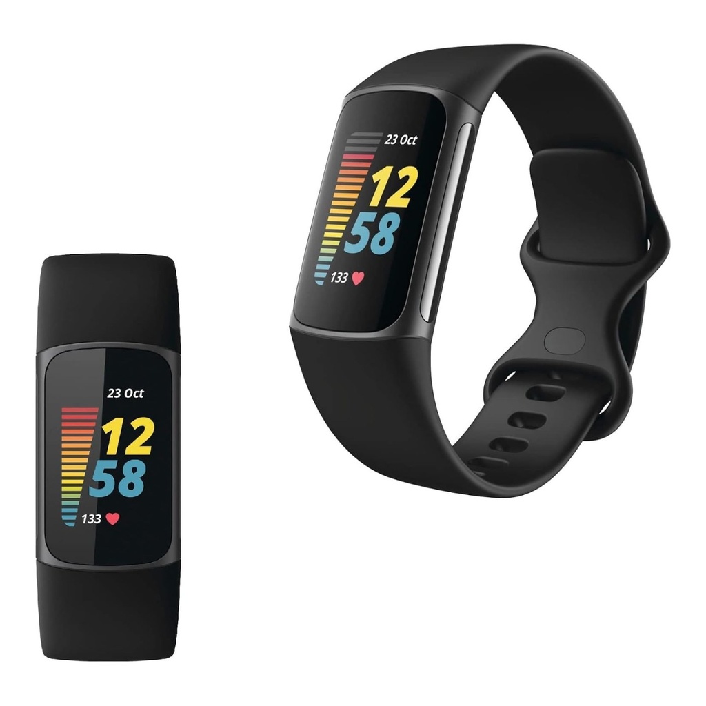 Fitbit Charge 5 Fitness & Health Tracker - Black / Graphite 