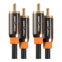 FosPower RCA Cable Male to Male Subwoofer Cable 10ft 