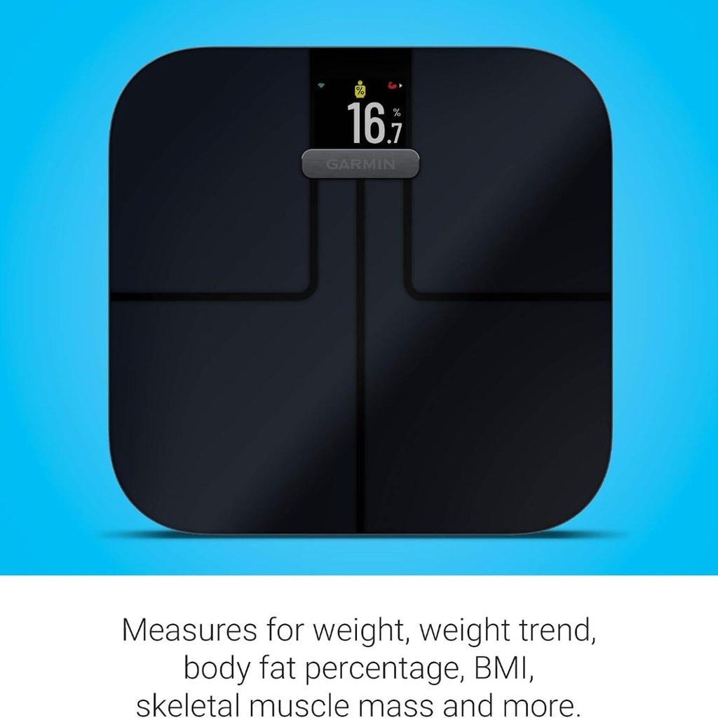 Garmin Index S2 Smart Bathroom Scale - Black North America