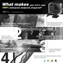 GoPro Protective Housing for HERO8 - Black/Transparent - AJD