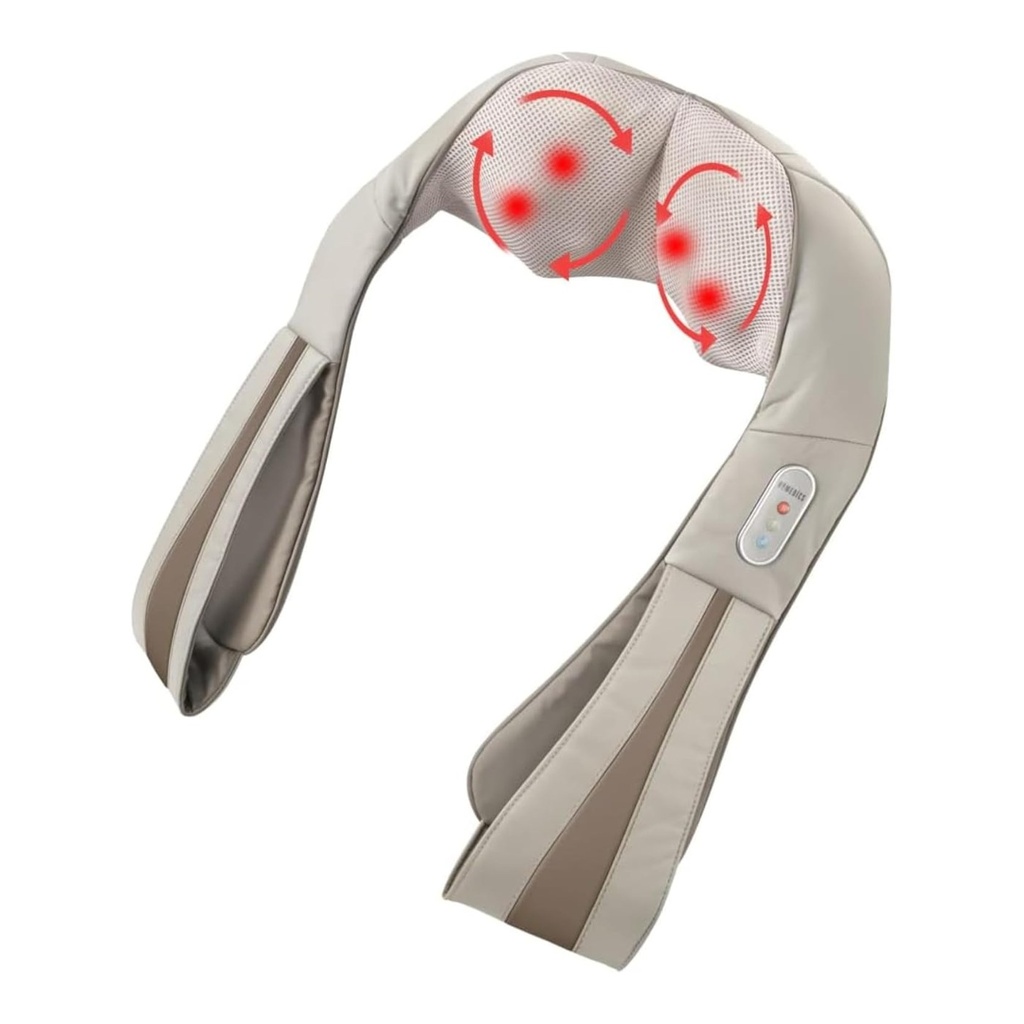 Homedics Quad Action Shiatsu Kneading Neck y Shoulder Massag
