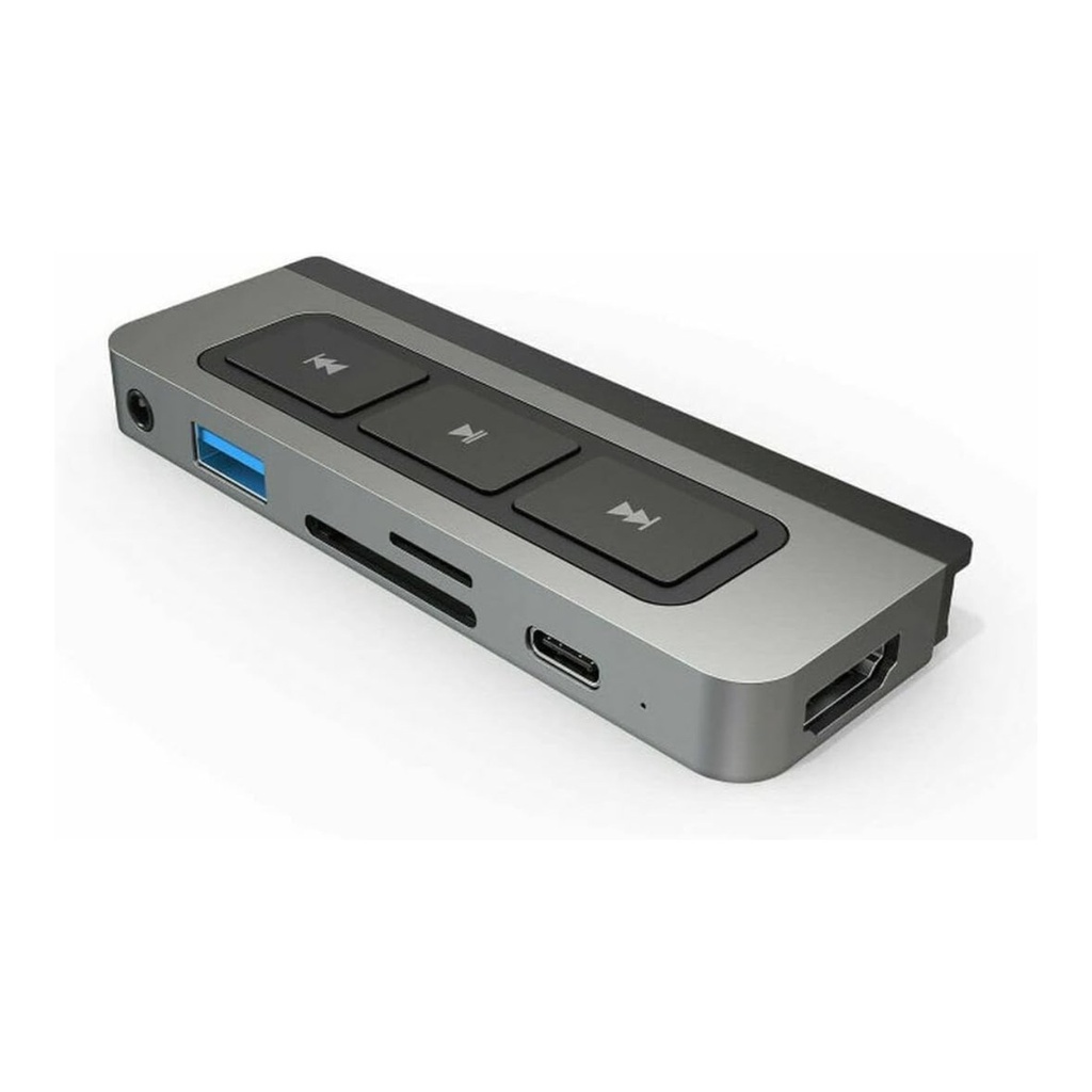 HyperDrive 6-in-1 USB-C Hub for iPad Pro - Space Gray - HD31