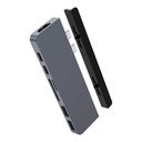 HyperDrive DUO 7-in-2 Hub for USB-C MacBook Pro/ Air - Silve
