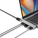 HyperDrive DUO 7-in-2 Hub for USB-C MacBook Pro/ Air - Silve