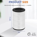 Homedics TotalClean® Replacement 360 True HEPA Filter for HE