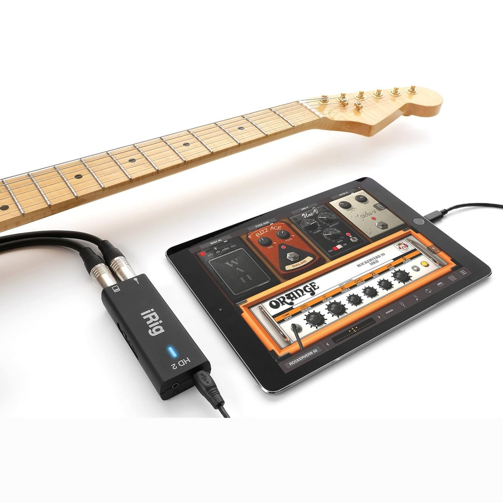 IK Multimedia iRig HD2 - Digital Guitar Interface - IP-IRIG-