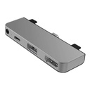 HyperDrive 4-in-1 USB-C Hub for iPad Pro - Silver - HD319E-S