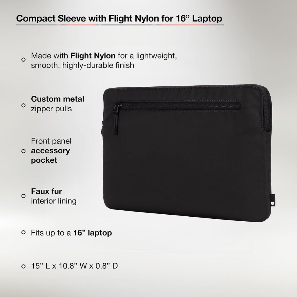 Incase Compact Sleeve in Flight Nylon for MacBook Pro 16" - 