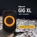 Klipsch Gig XL Portable Wireless Party Speaker - Black - 107
