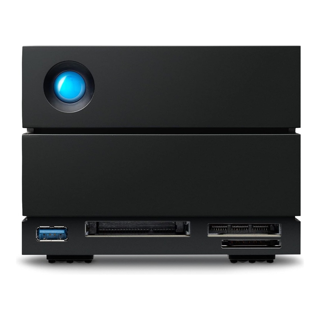 LaCie 16TB 2big Dock 2-Bay RAID Array Thunderbolt 3 - STGB16