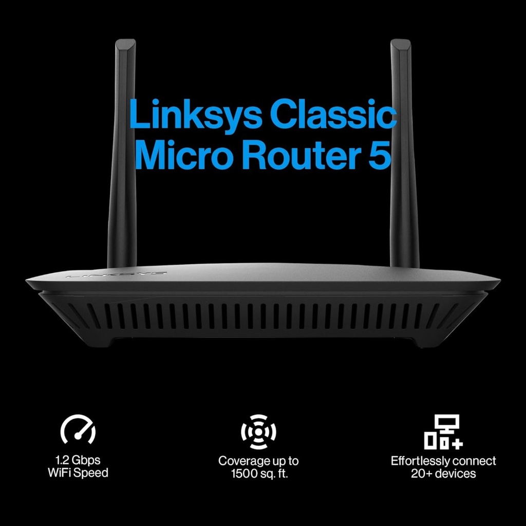 Linksys AC1200 Wireless Router WIFI 5 - LN3101-LA