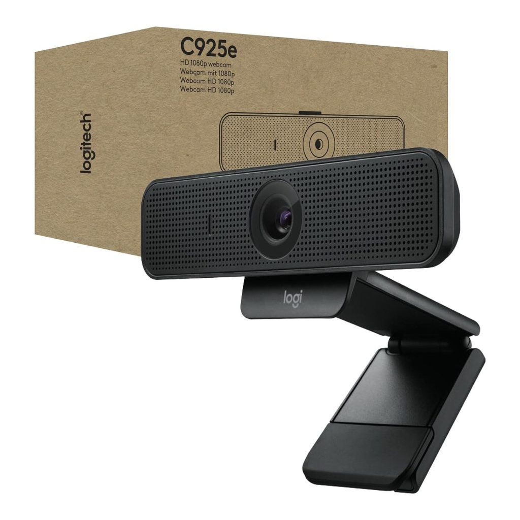 Logitech C925e Webcam - Black - 960-001075