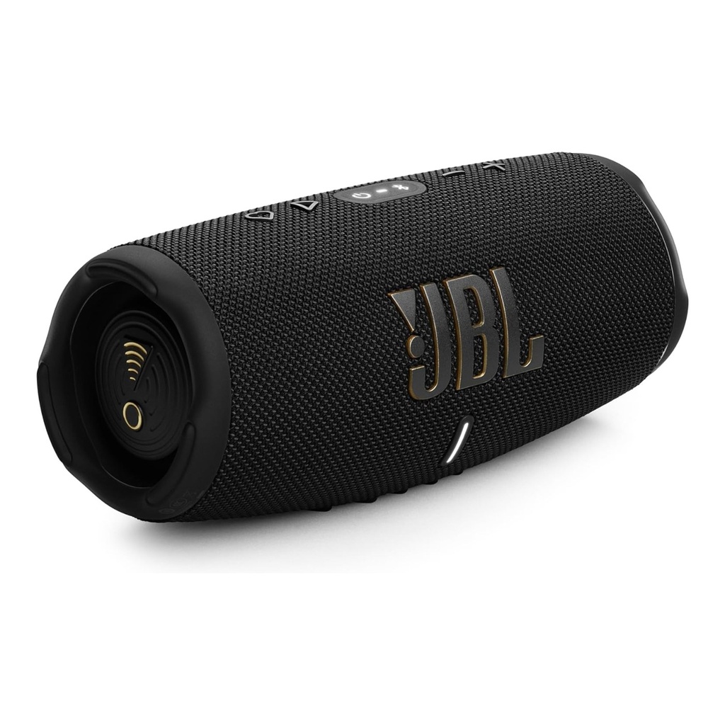 JBL Charge 5 Portable Wifi Speaker - Black - JBLCHARGE5WIFIB