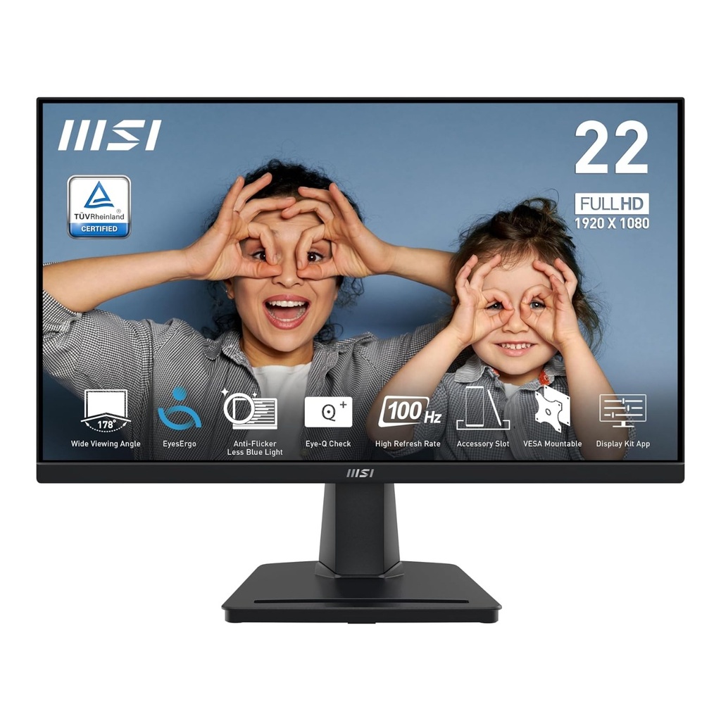 MSI 22" MP225V Flat Monitor 100Hz