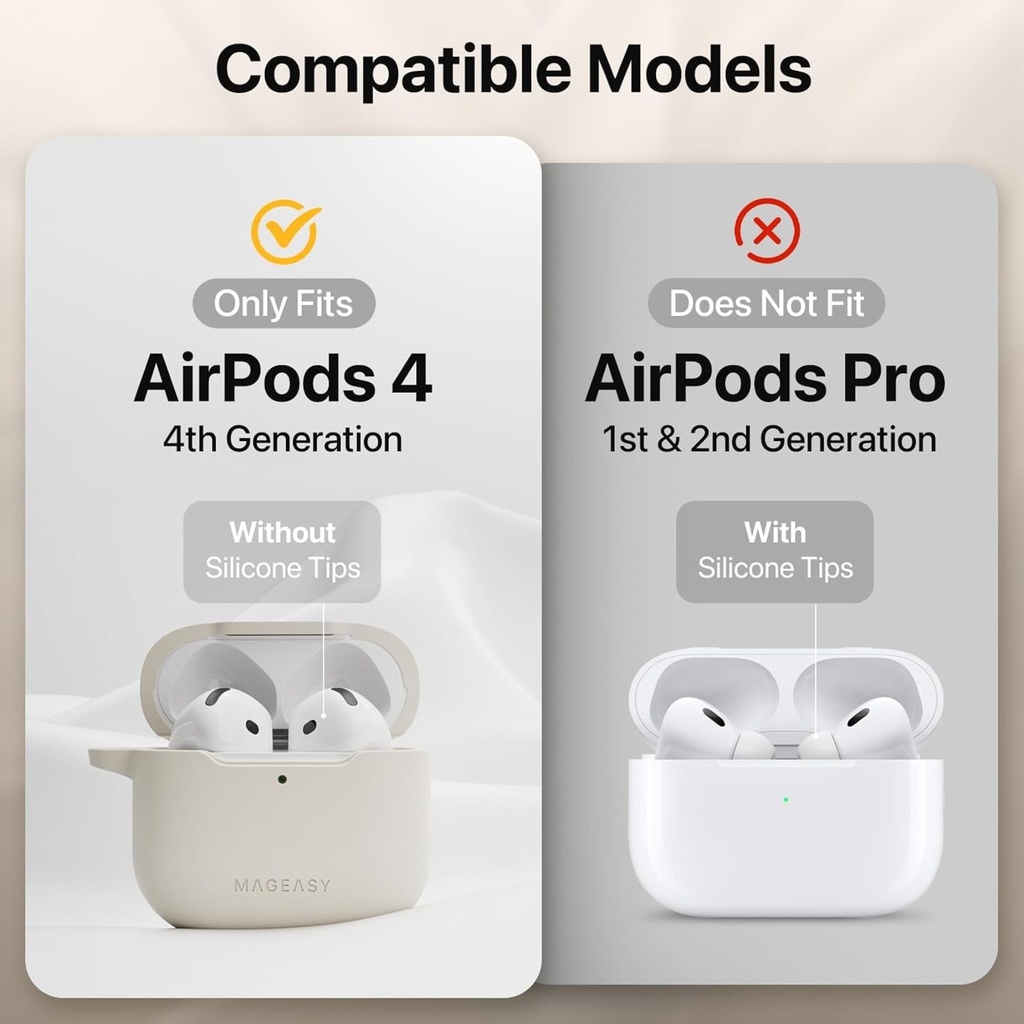 MagEasy Roam Shockproof Case for AirPods 4