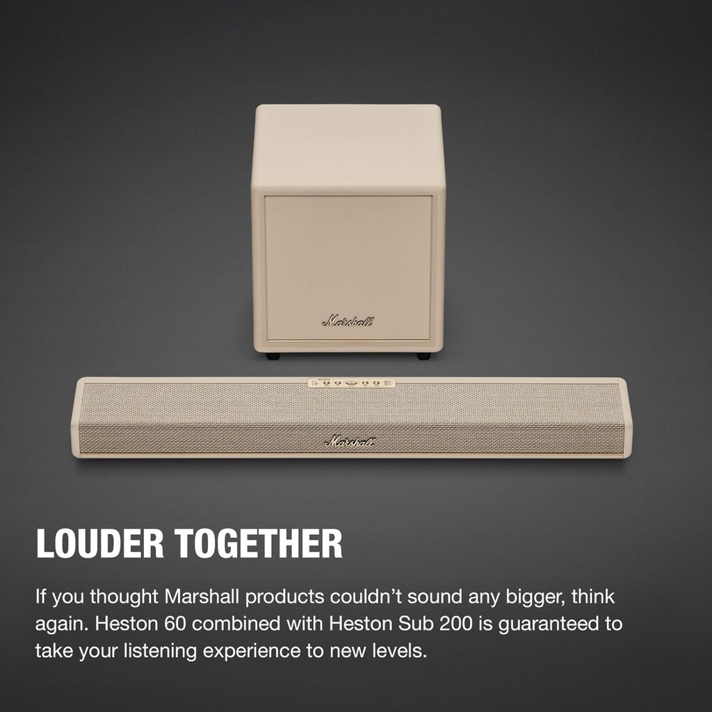 Marshall Heston Sub 200 Subwoofer - Cream - 1007995
