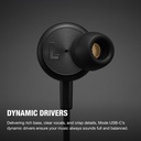 Marshall Mode USB-C In Ear Headphones - Black - 1008181