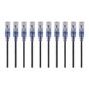 Monoprice Cat6A Ethernet Patch Cable 0.5 FT - Black - 29455