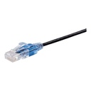 Monoprice Cat6A Ethernet Patch Cable 0.5 FT - Black - 29455