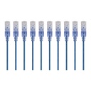 Monoprice SlimRun Cat6A Ethernet Network Patch Cable 0.5 fee