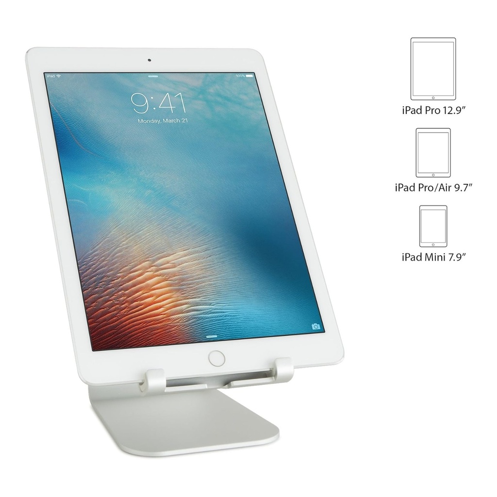 Rain Desing mStand Tablet Plus - Silver - RAI10053
