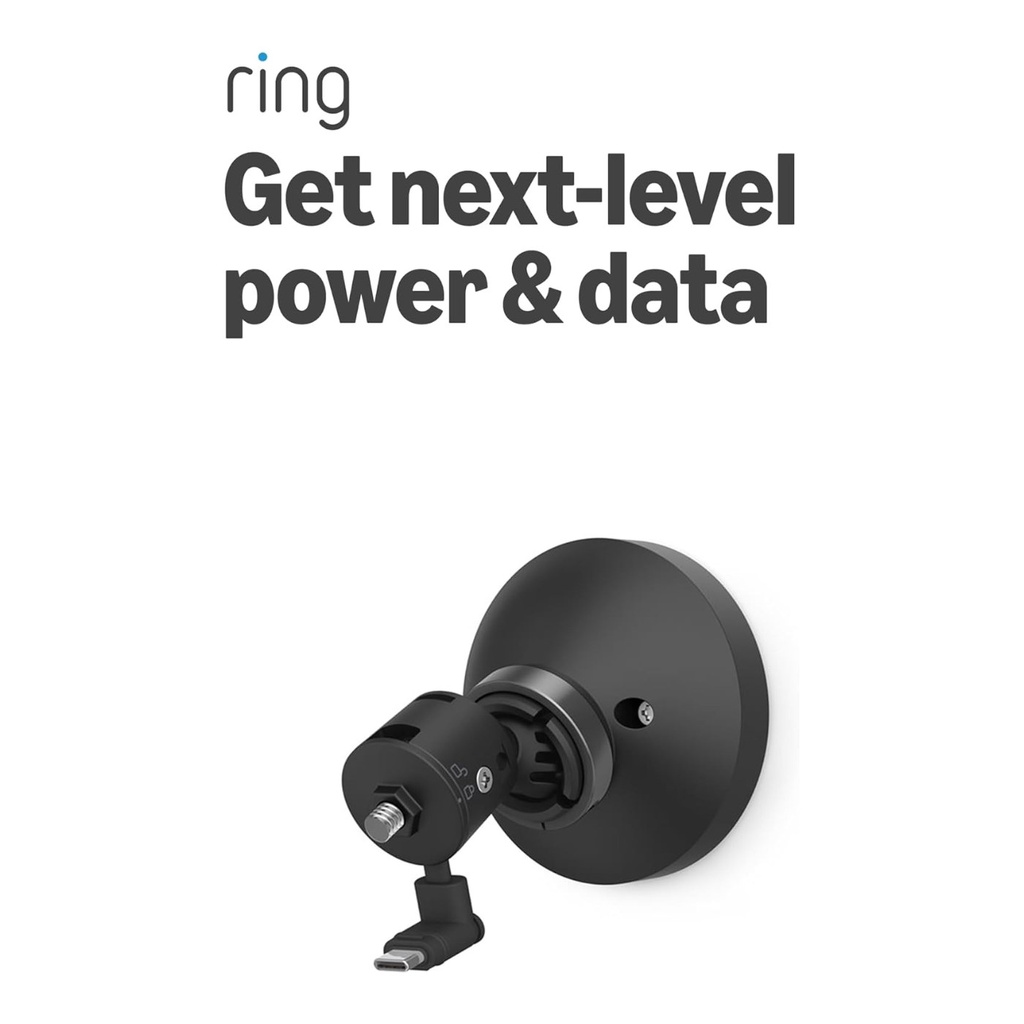 Ring PoE+ Converter Mount - Black
