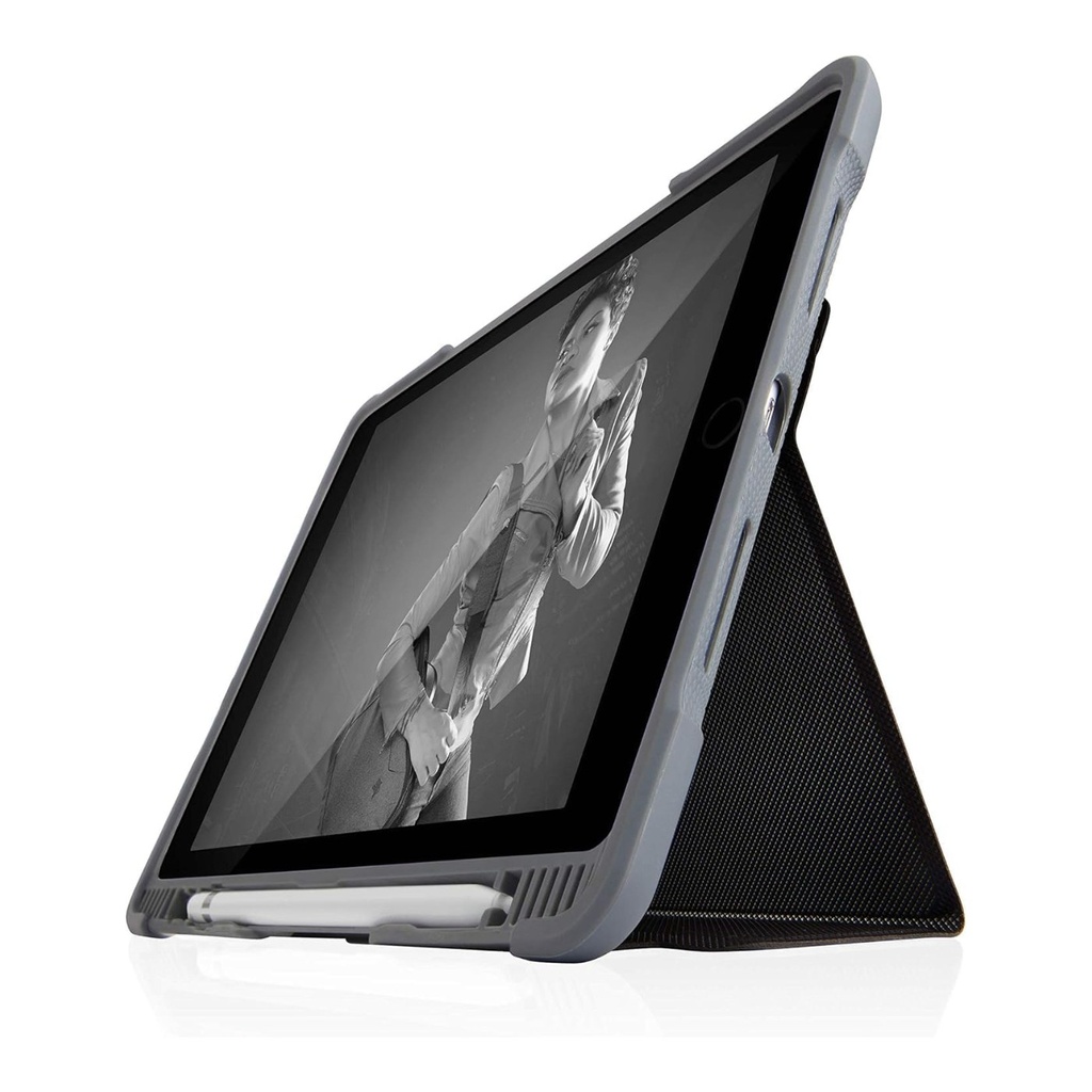 STM Dux Plus Duo Case for iPad 9th 10.2" - Black - STM-222-2