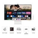 Samsung M80D 32" 4K HDR Smart Monitor with Webcam - Warm Whi