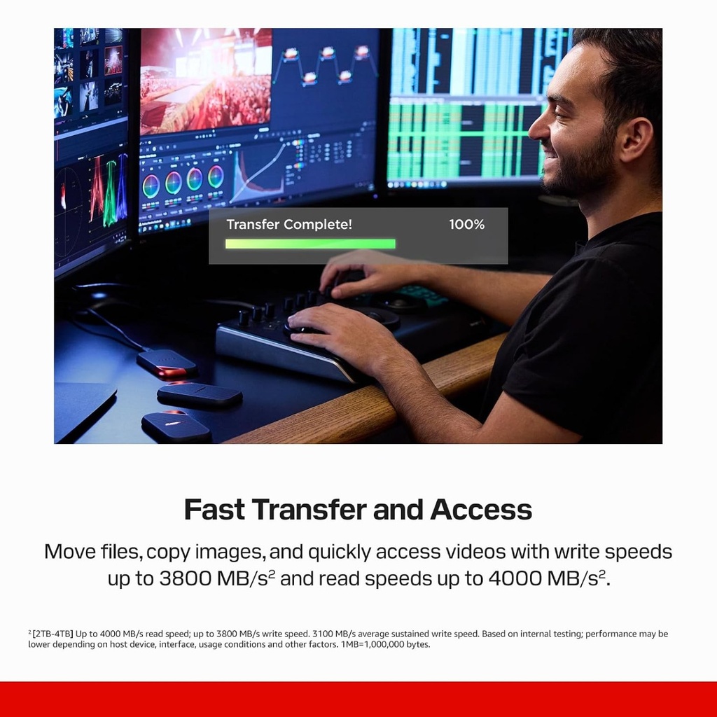 Sandisk Extreme PRO Portable SSD Type-C