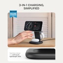 Satechi 3-in-1 Foldable Qi2 25W Wireless Charging Stand - ST