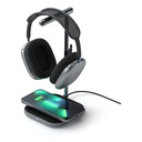 Satechi 2in1 Headphone Stand W/ Wireless Charge - ST-UCHSMCM