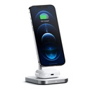 Satechi Aluminum Lightning Charging Stand - Silver - ST-AIPD