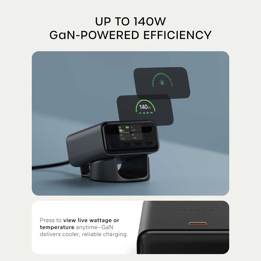 Satechi ChargeView USB-C Desktop Charger