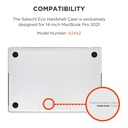 Satechi Eco-HardShell case for MacBook Pro 14" - Clear - ST-