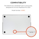 Satechi Eco-Hardshell Case for MacBook Pro 16" - Black - ST-