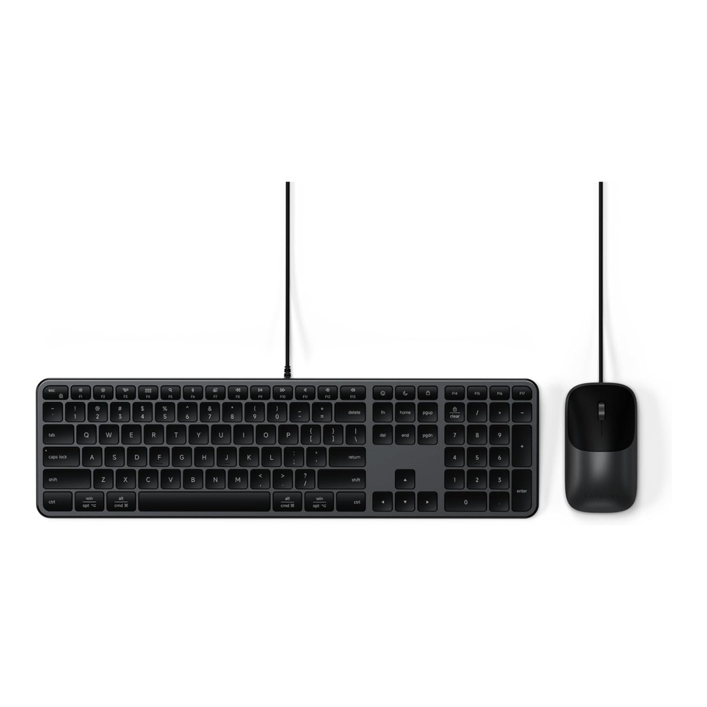 Satechi Slim CLX3 Wired Keyboard & Mouse