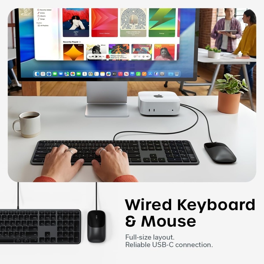 Satechi Slim CLX3 Wired Keyboard & Mouse