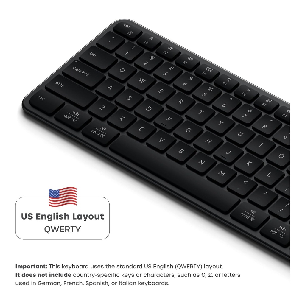 Satechi Slim EX3 Wireless Keyboard US