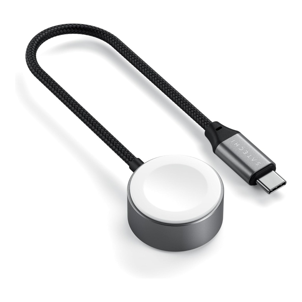 Satechi USB-C Magnetic Charging Cable for Apple Watch - Spac