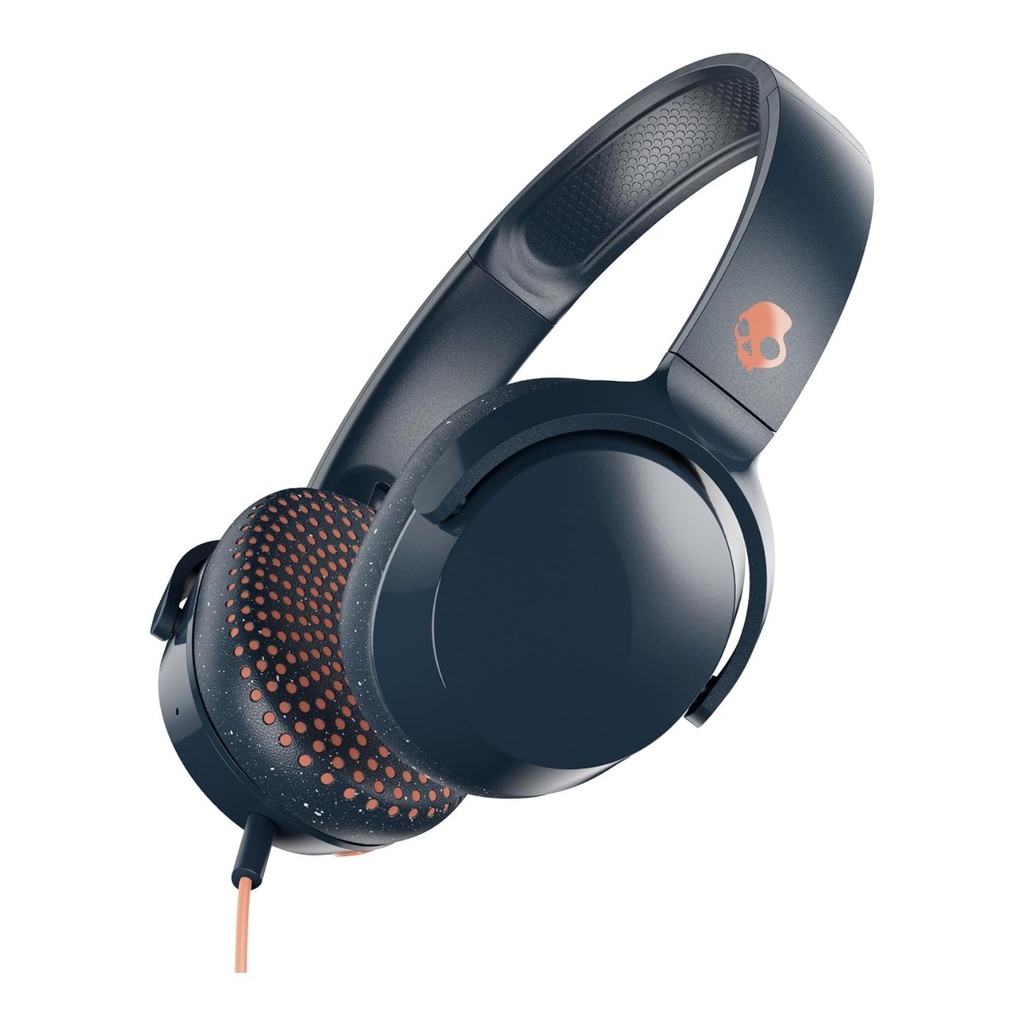 SkullCandy Riff Wired Headphones with Microphone - Blue - S5